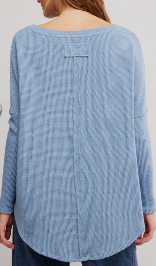 Latte Blues Thermal Solid