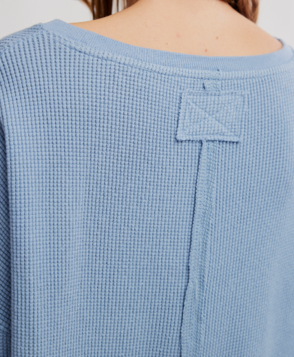 Latte Blues Thermal Solid