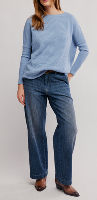 Latte Blues Thermal Solid
