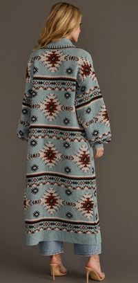 Western Cardigan Duster