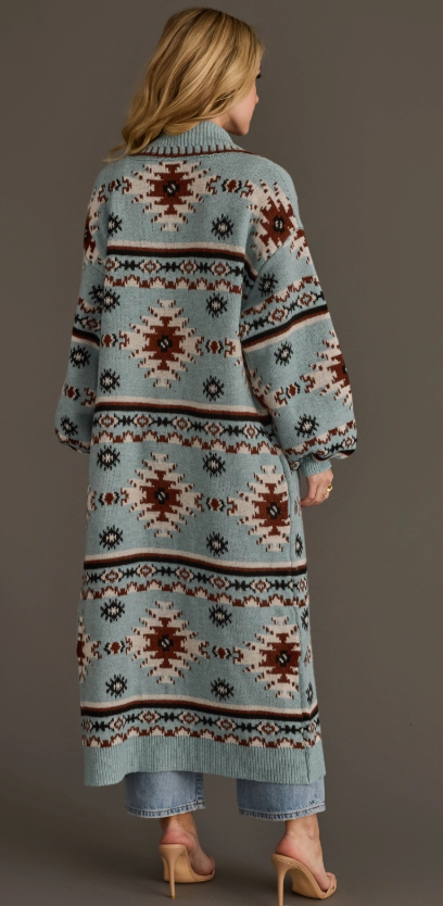 Western Cardigan Duster