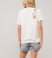 Embroidered Graphic T Shirt