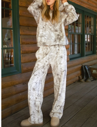 Camo Fleece Sweat Set