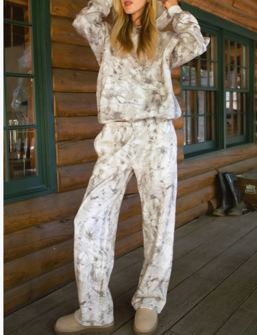 Camo Fleece Sweat Set