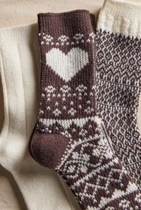 Nordic Knit Sock Combo