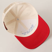 BAD DAY TO BE A HOT DOG Embroidered Trucker Hat : RYL/NATL / One Size