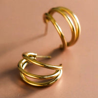 Triple Hoop Earrings