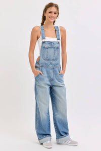 Relaxed Wide Leg Overall