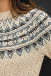 Lightweight Nordic Sweater