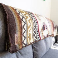 Andean Alpaca Wool Blanket - Mountain