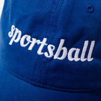 100% Cotton Sportsball Baseball Hat : Blue