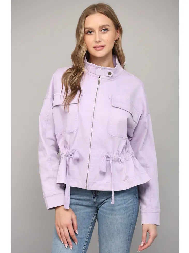 Lavender 2 Pocket Jacket