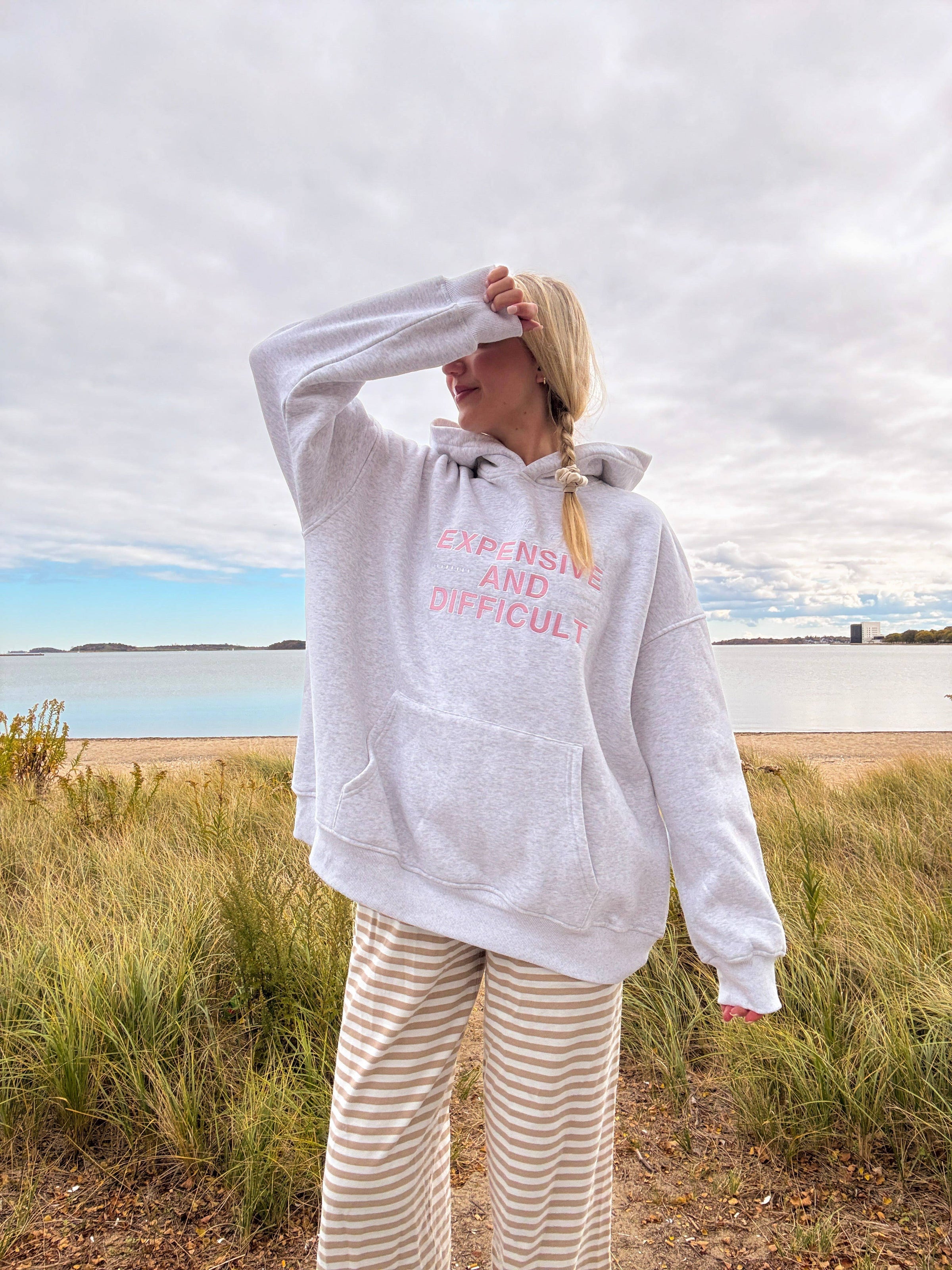 Expensive And Difficult Embroider Hoodie