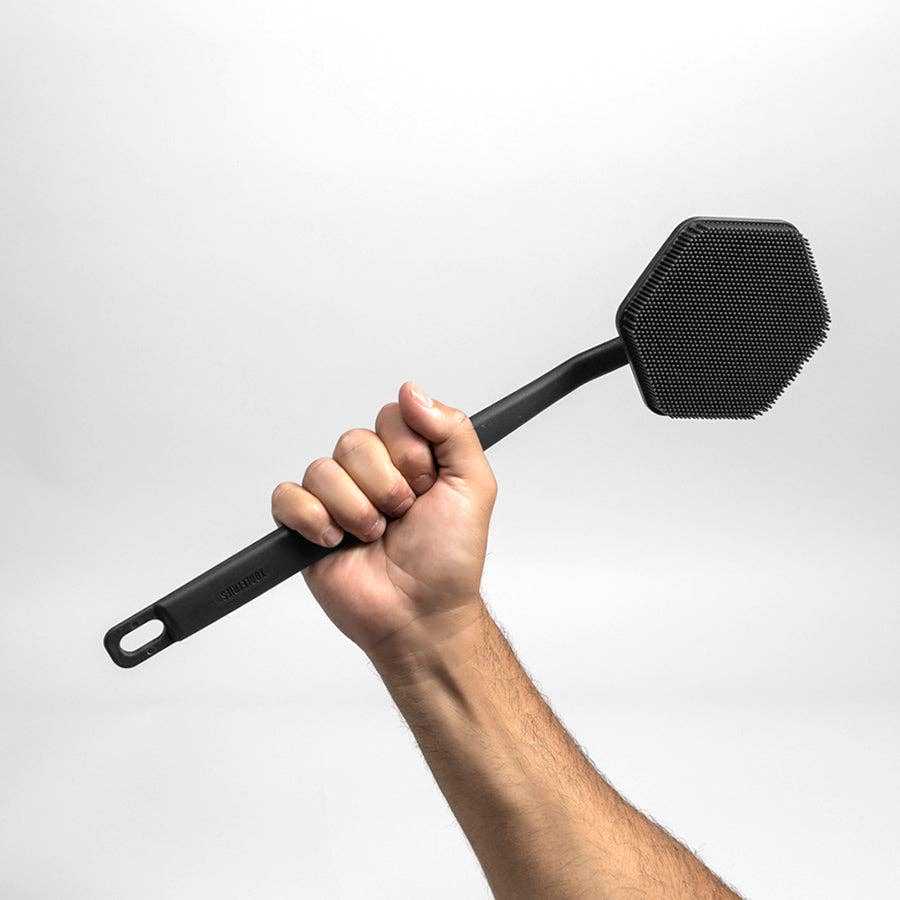 The Back Scrubber: Charcoal
