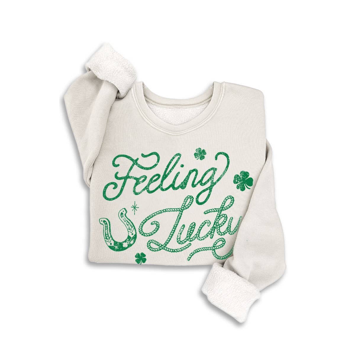 FEELING LUCKY MINERAL SWEATSHIRTS