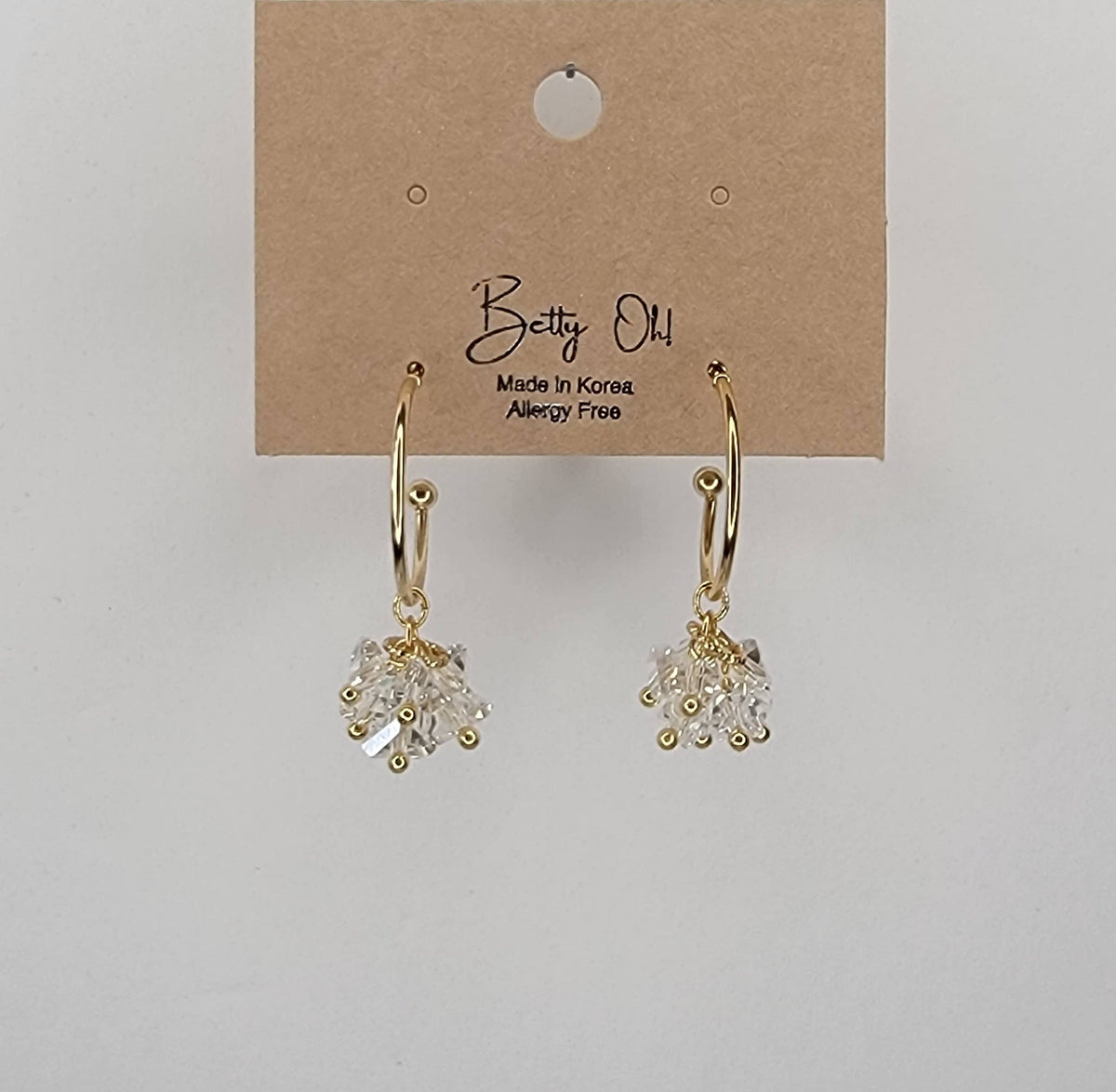 Charm Hoop Earrings