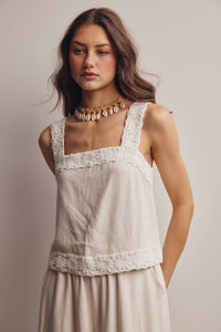 Tank & Wide-Leg Pants Set