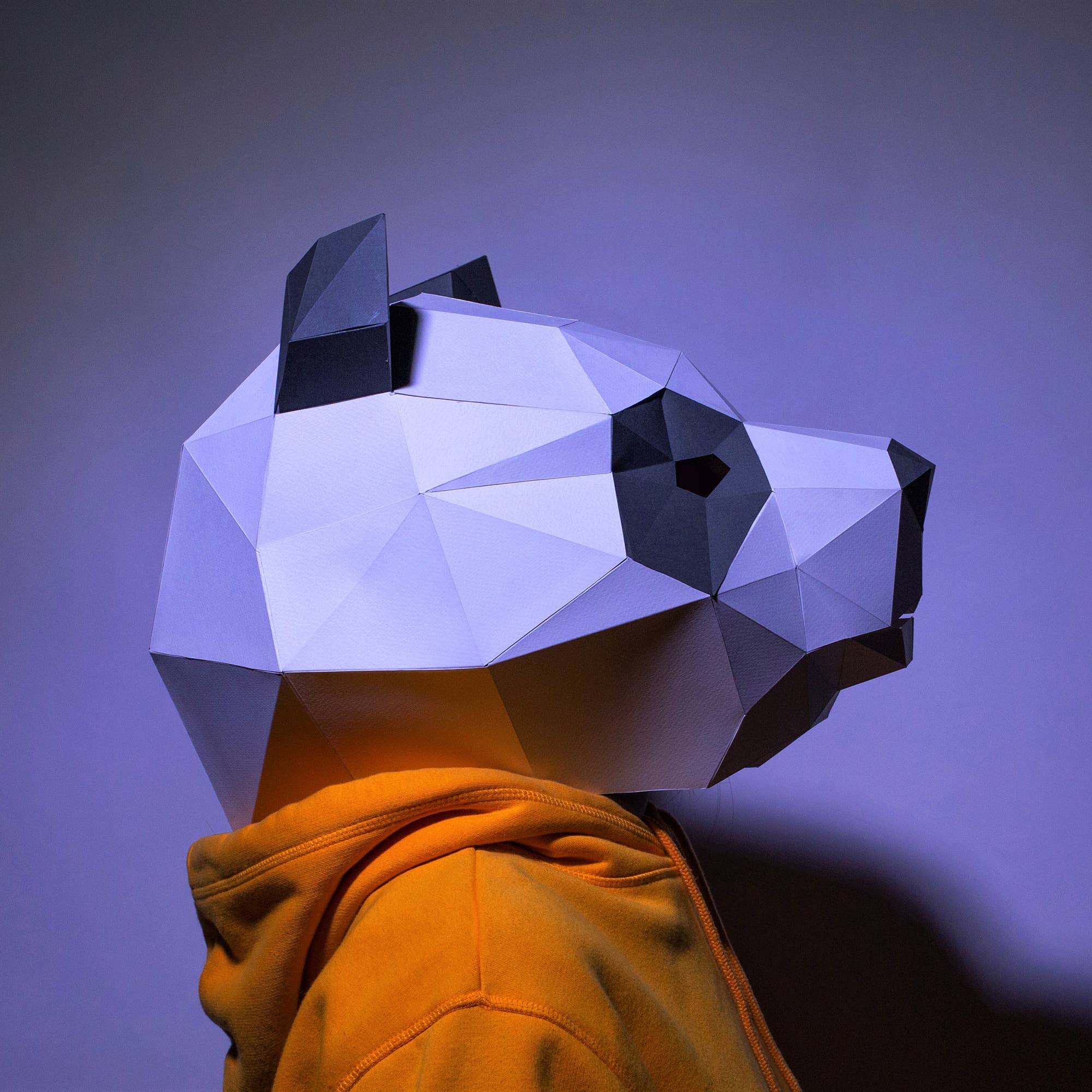 Panda Origami Mask
