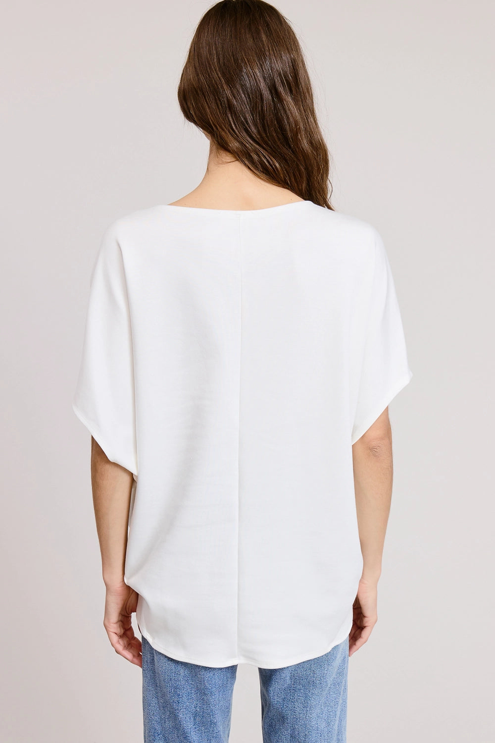 Short Sleeve Scuba Dolman
