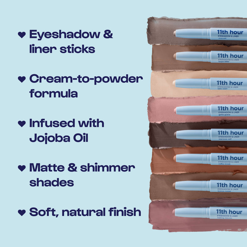 11th Hour Cream Eyeshadow & Liner Stick in Charcolit Makeup: Charcolit
