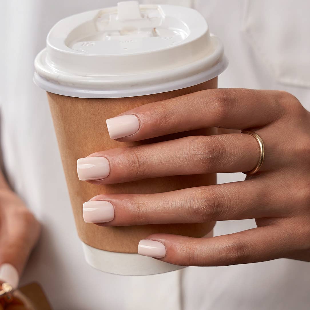 Pink Glazed Pure Press On Nails