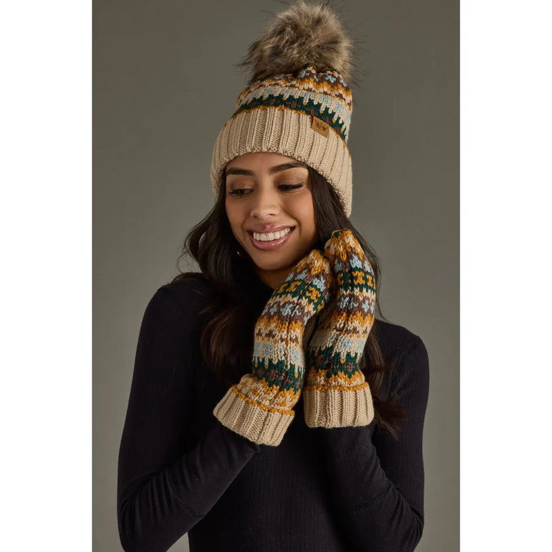 Patterned Mittens