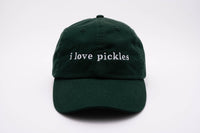I Love Pickles 100% Cotton Baseball Hat