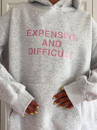 Expensive And Difficult Embroider Hoodie