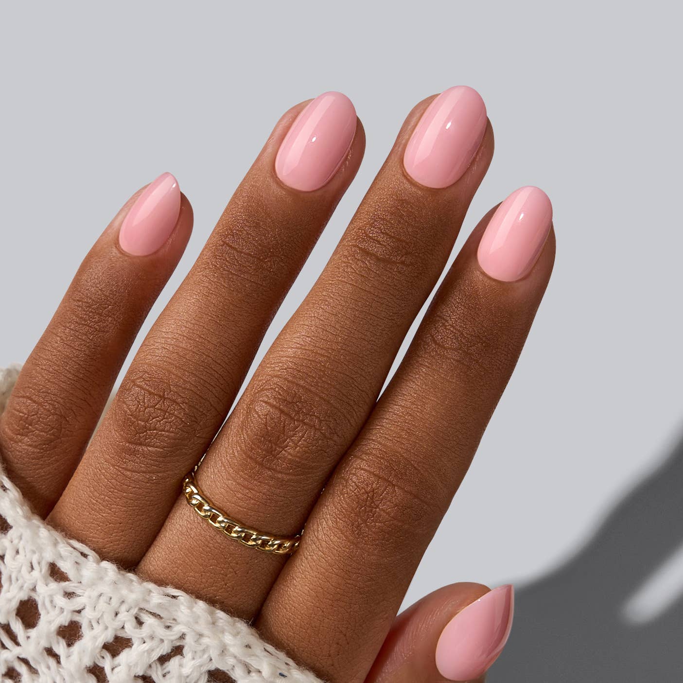 Short Square French Tip Nails - Wedding Press On Nails Bulk: Porch Sky