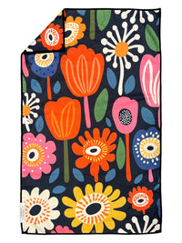 Mobi: Double-Sided Hand Towel: Multi / 17x27