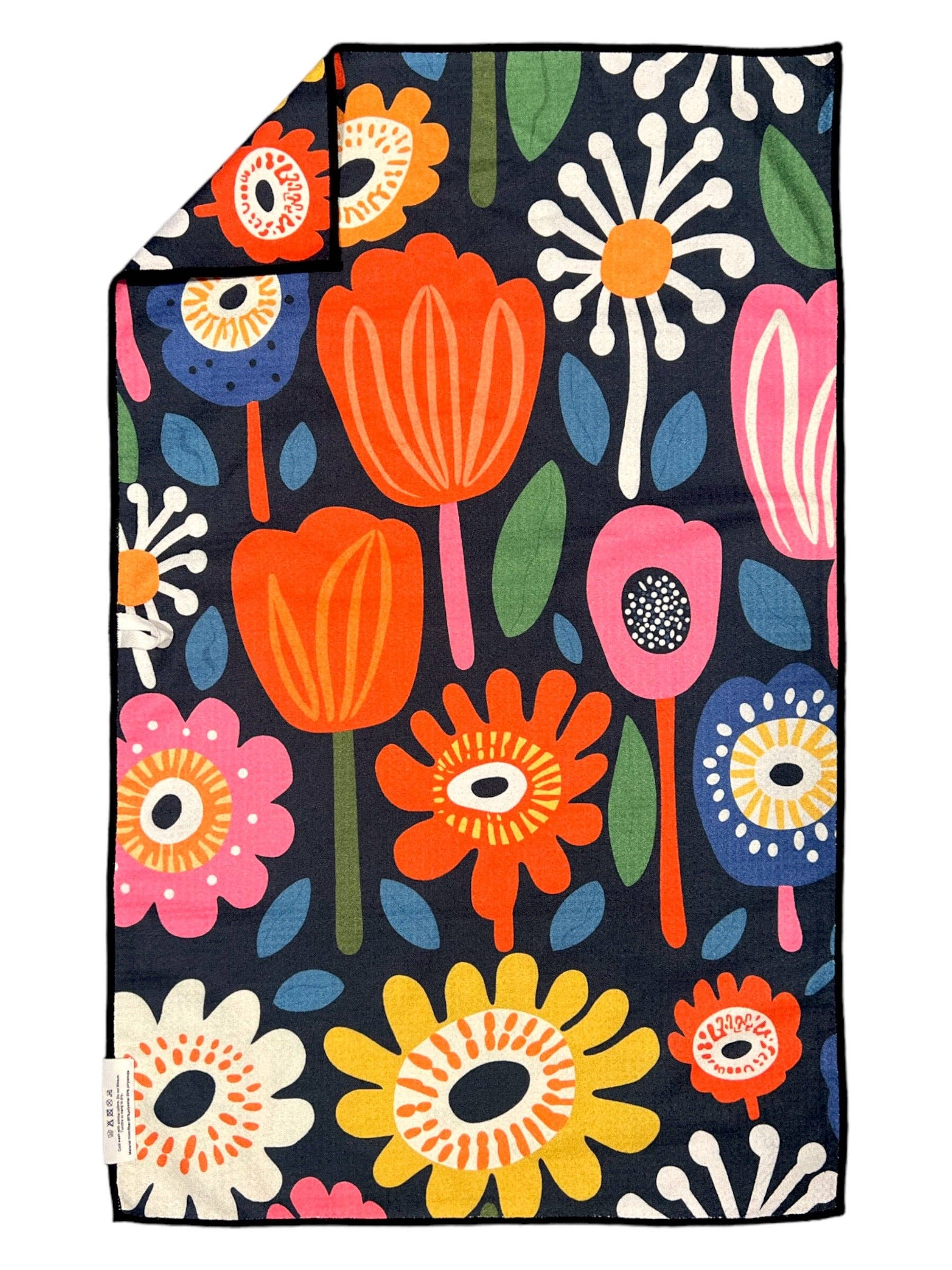 Mobi: Double-Sided Hand Towel: Multi / 17x27