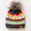 Colorful Pom Hat