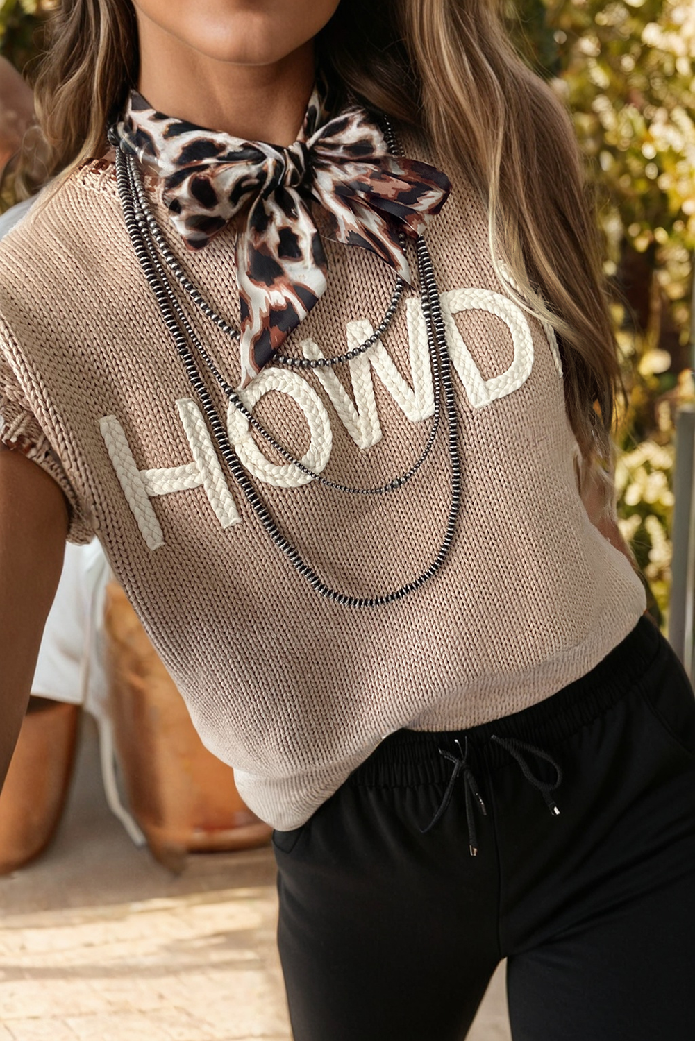 Knit Howdy Western Sweater