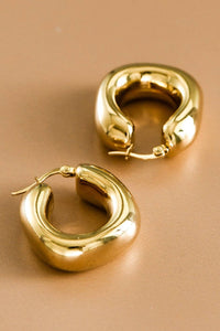 Small Gold Huggies