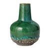 Green Stoneware Vases