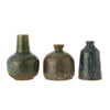 Green Stoneware Vases