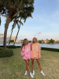 Sunkissed Embroidered Mockneck Sweatshirt