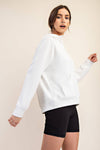 MODAL POLY SPAN QUARTER ZIP HODDIE JACKET