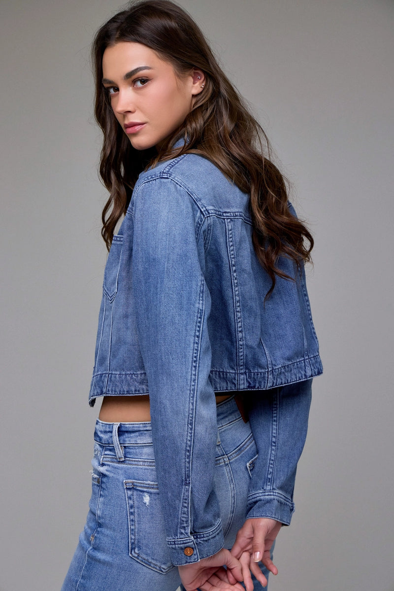 Cropped Western Jacket