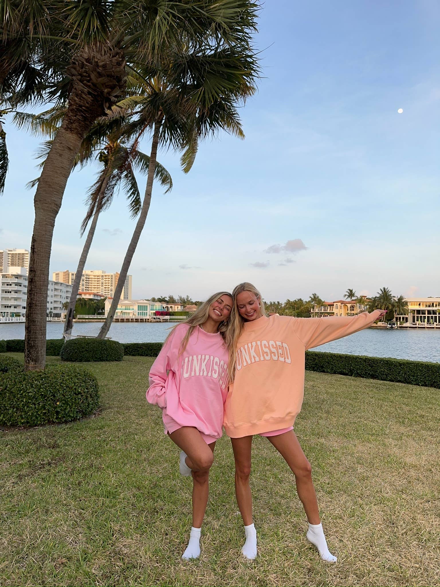 Sunkissed Embroidered Mockneck Sweatshirt