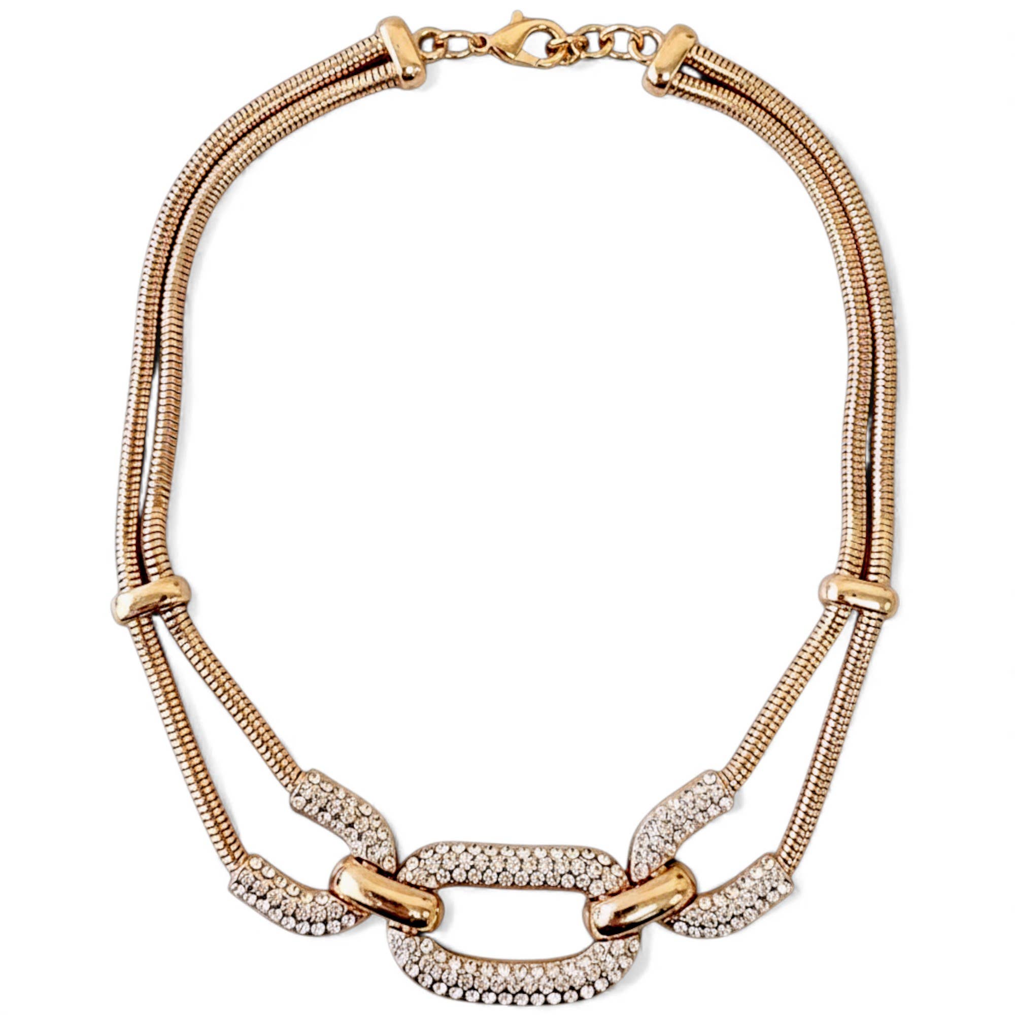 Vintage Link Chain Necklace | Handmade Statement Jewelry