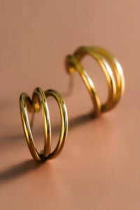Triple Hoop Earrings