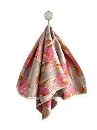 Reeds: Reversible Hand Towel: Cream/Brown / Hand Towel