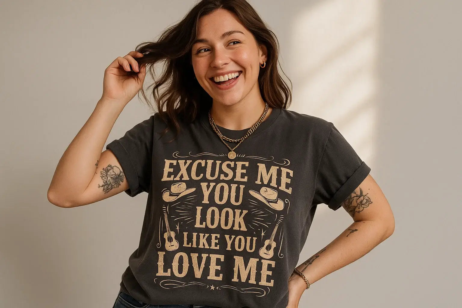 Excuse Me You Look Like You Love Me,Tee