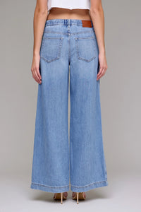 Super Soft Elastic Waistband Wide Leg