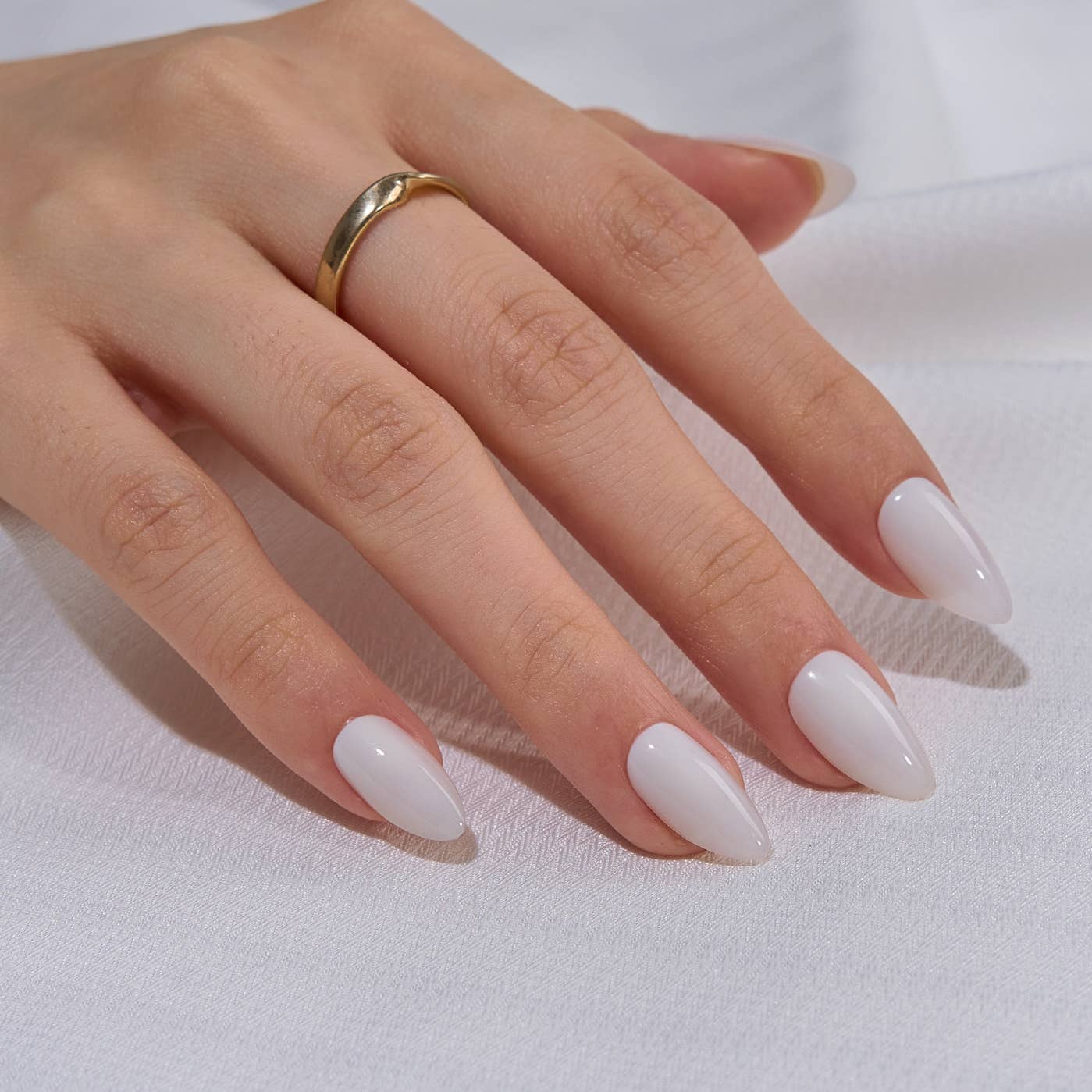 Black Solid Press on Nails Set