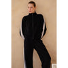 MODAL SCUBA STRIPING ZIP UP JACKET