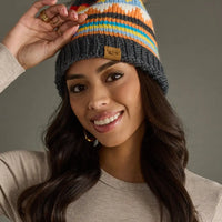 Colorful Pom Hat