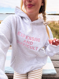 Expensive And Difficult Embroider Hoodie
