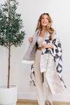 Luxe Wearable Blanket - Beige Southwest RTS